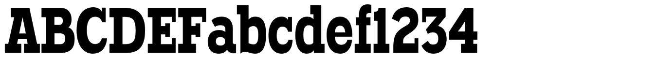 Spécimen de la police Typodermic