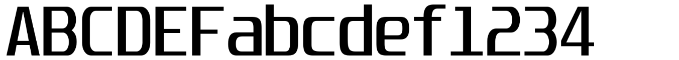 Spécimen de la police Unispace