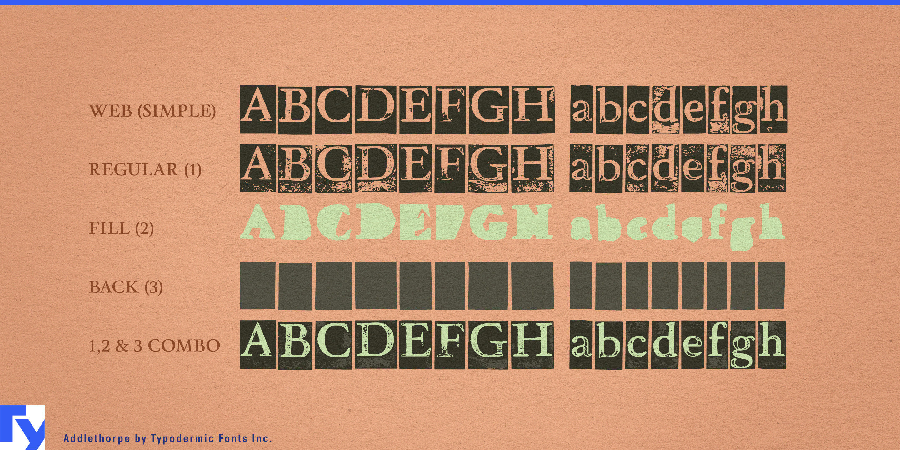 Addlethorpeの見本 4