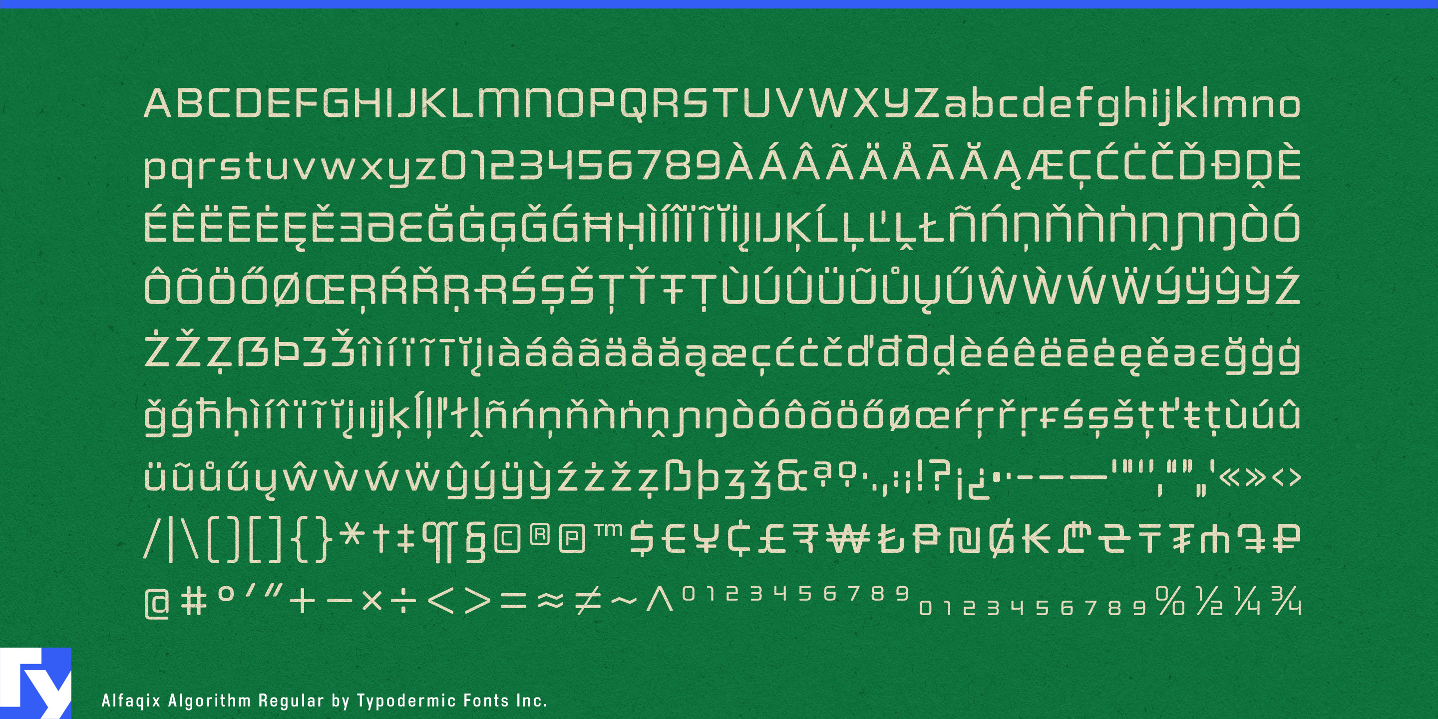 Schriftmuster 5 von Alfaqix Algorithm
