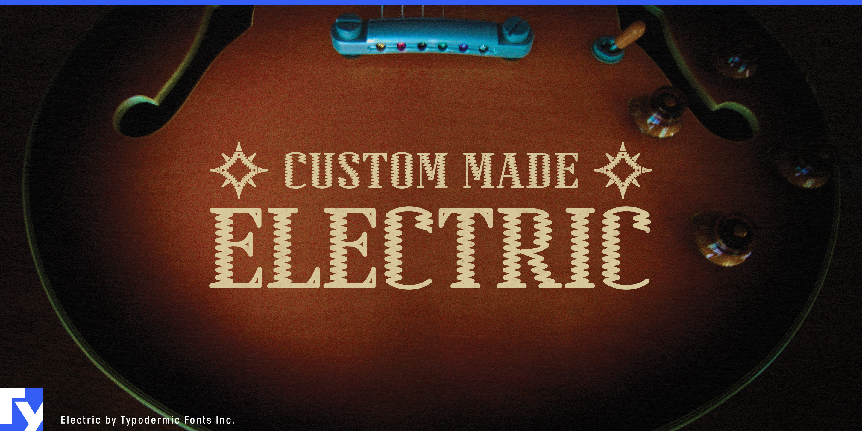 Schriftmuster 1 von Electric