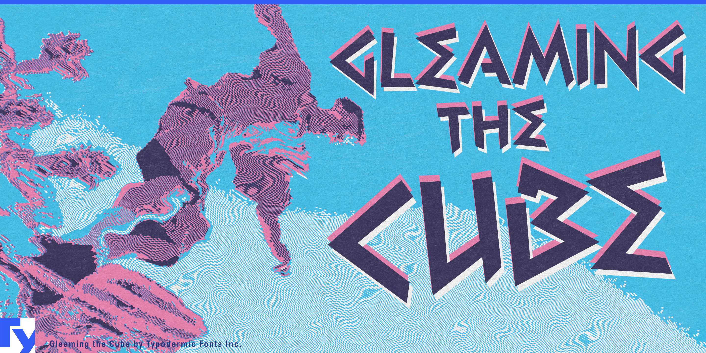 Schriftmuster 1 von Gleaming the Cube