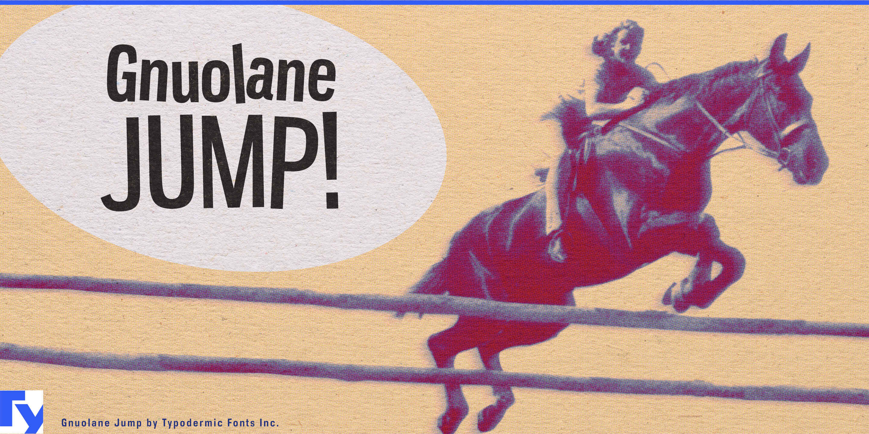 Schriftmuster 1 von Gnuolane Jump