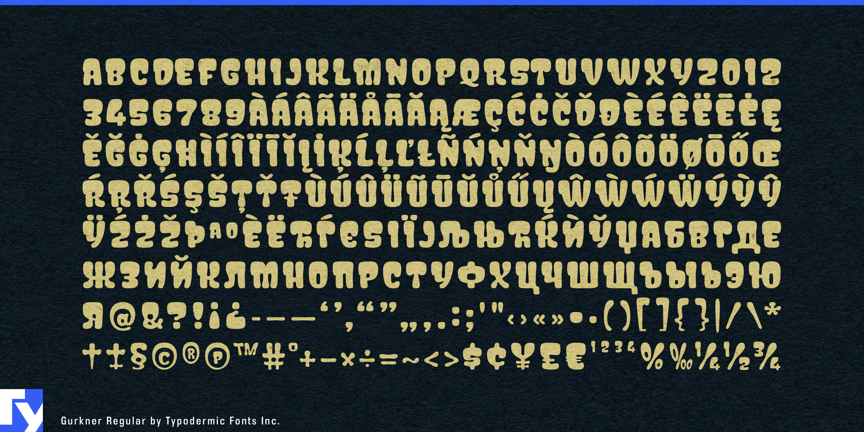 Schriftmuster 5 von Gurkner