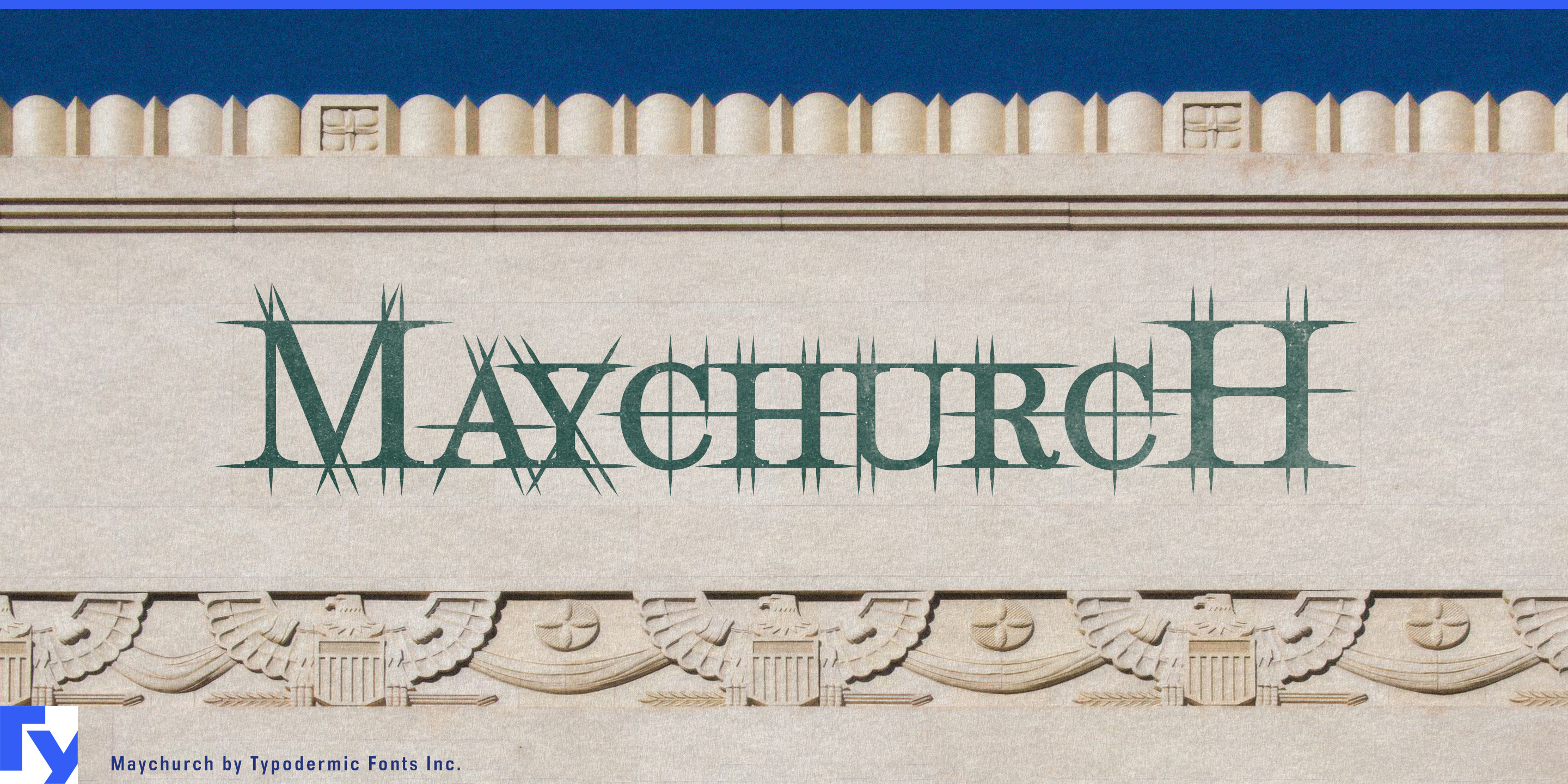 Schriftmuster 1 von Maychurch