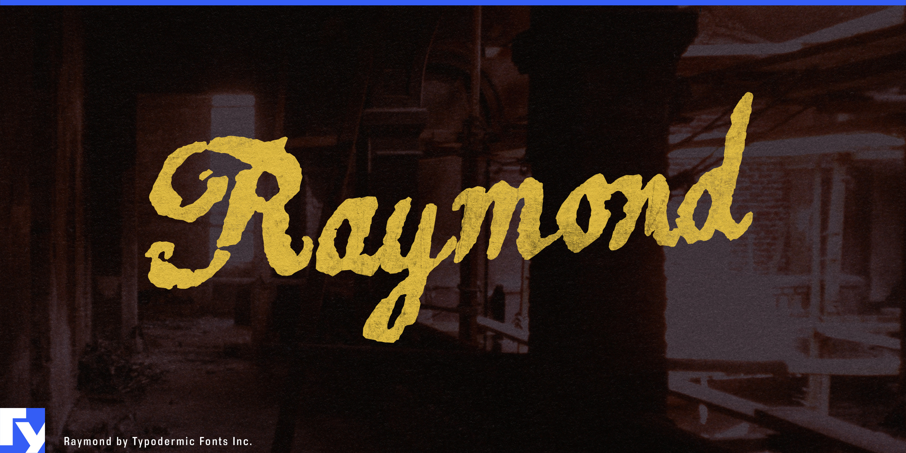 Schriftmuster 1 von Raymond