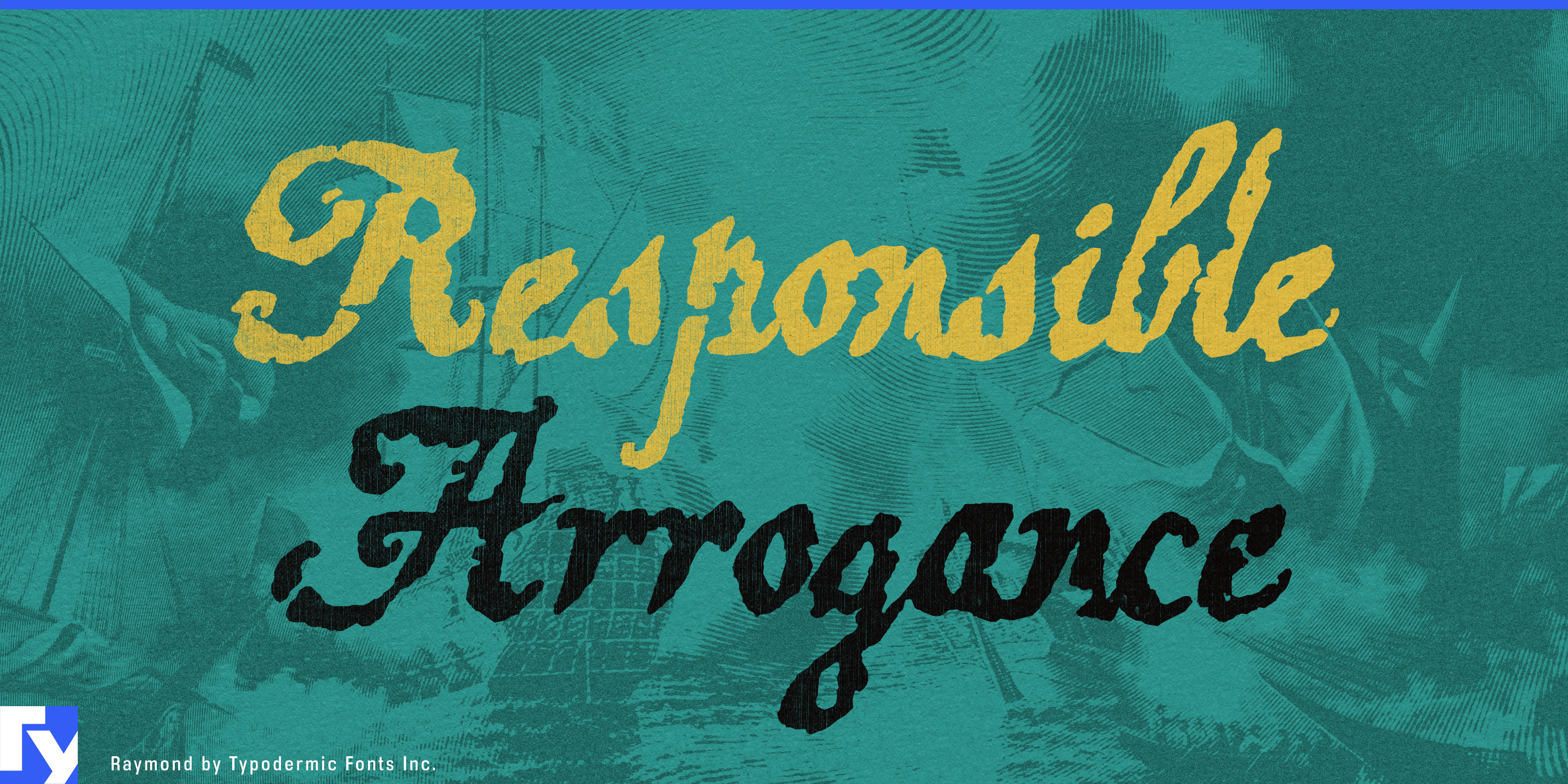 Schriftmuster 2 von Raymond