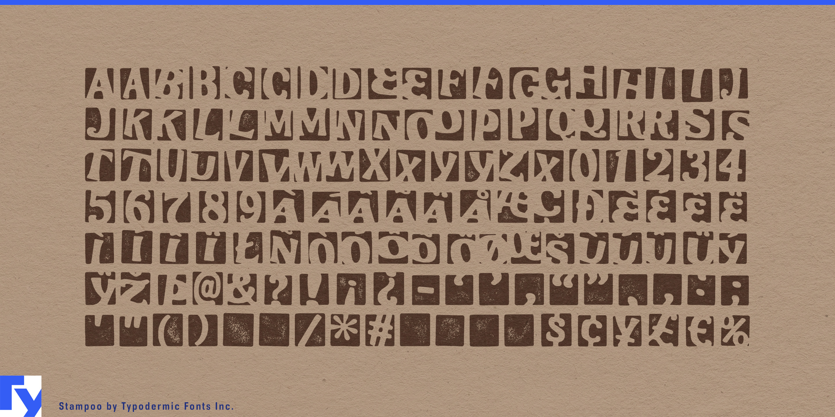 Schriftmuster 5 von Stampoo