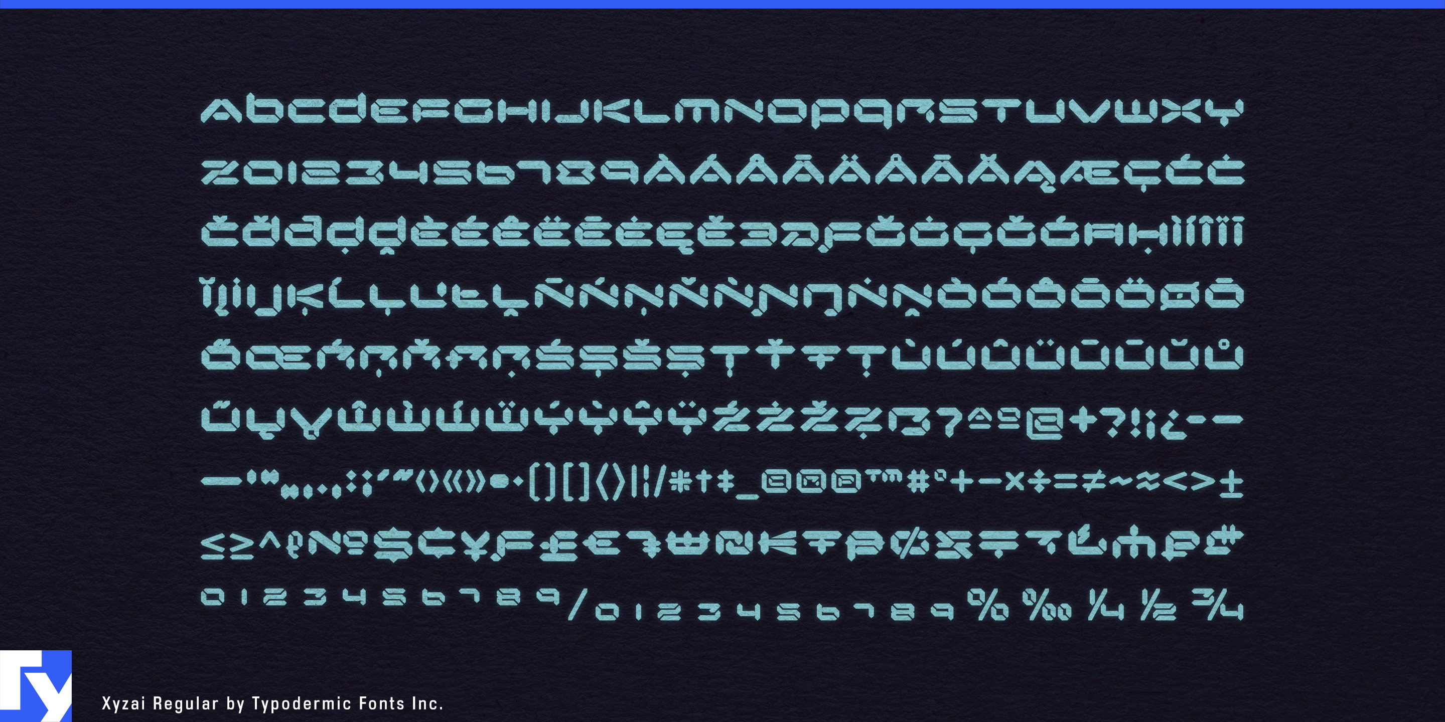 Schriftmuster 5 von Xyzai